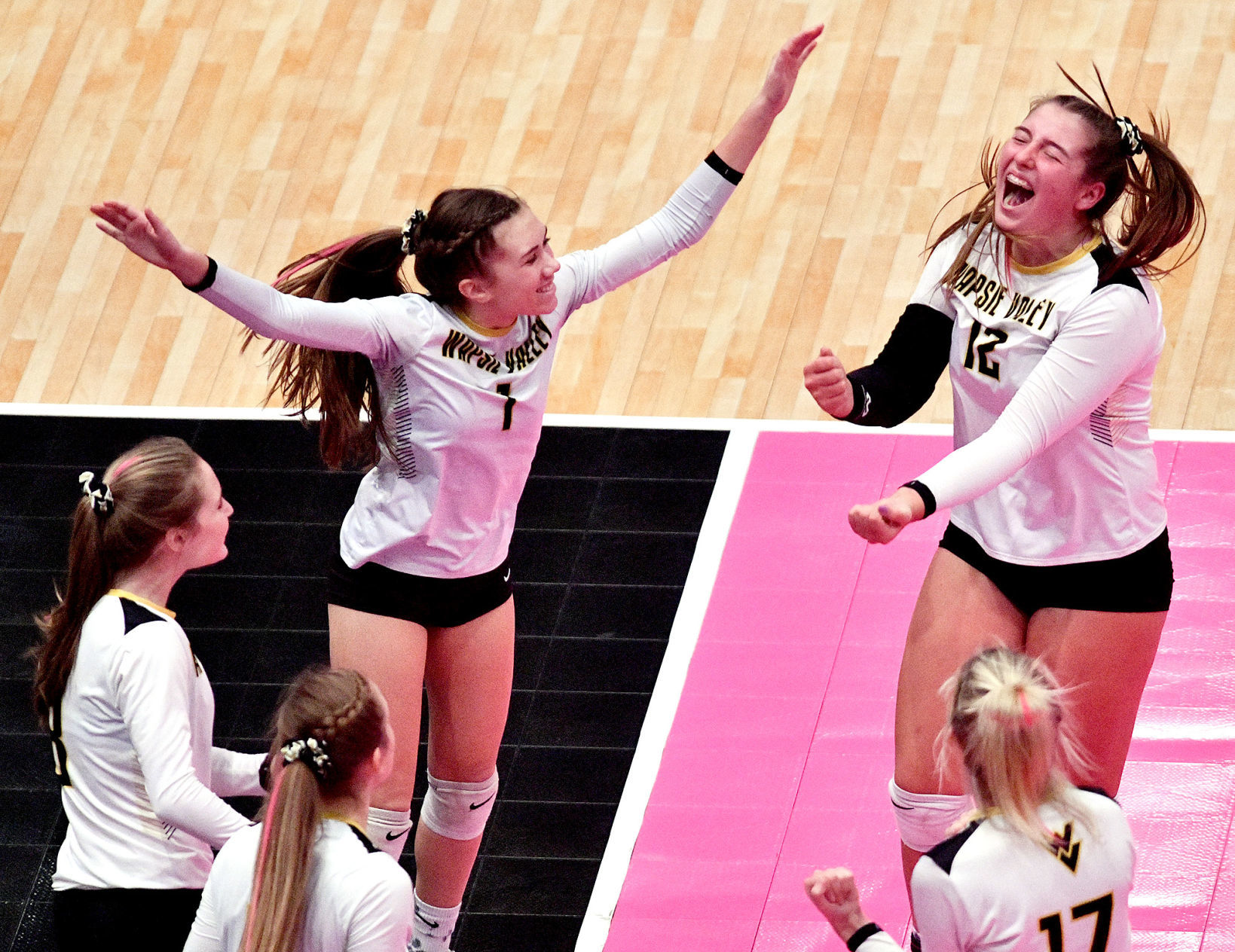 Janesville vs Wapsie Valley state volleyball